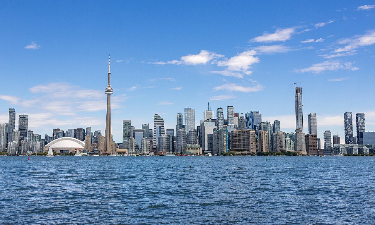 Toronto skyline with modern architecture